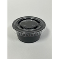 SOMI PC200GXBK, Cup Plastic Portion 2 oz PP 25x100 BLACK,  11.60 LBS, PACK SIZE 2500