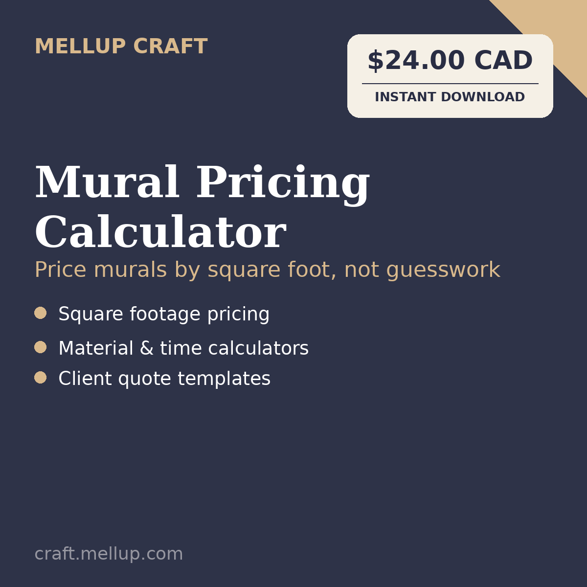 Mural Pricing Calculator cover