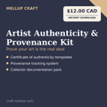 Artist Authenticity & Provenance Kit cover